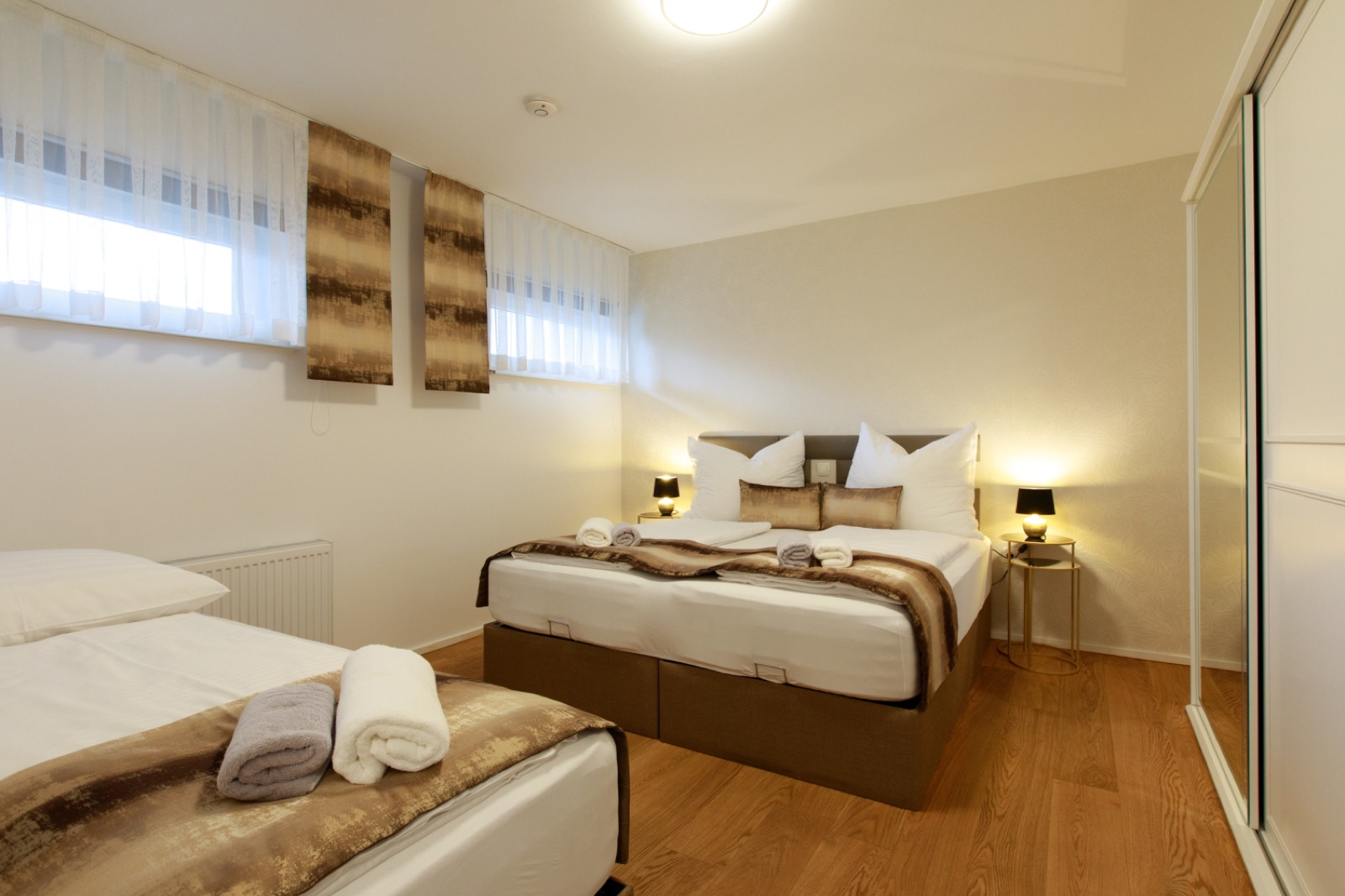 Schlafzimmer im Apartment am Kalkofenweg in Götzis