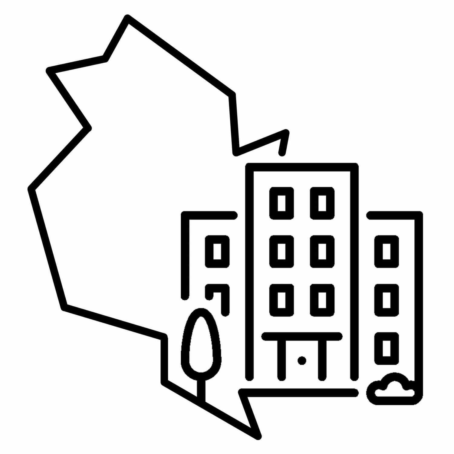 Rheintal Business Apartment – rundes Logo