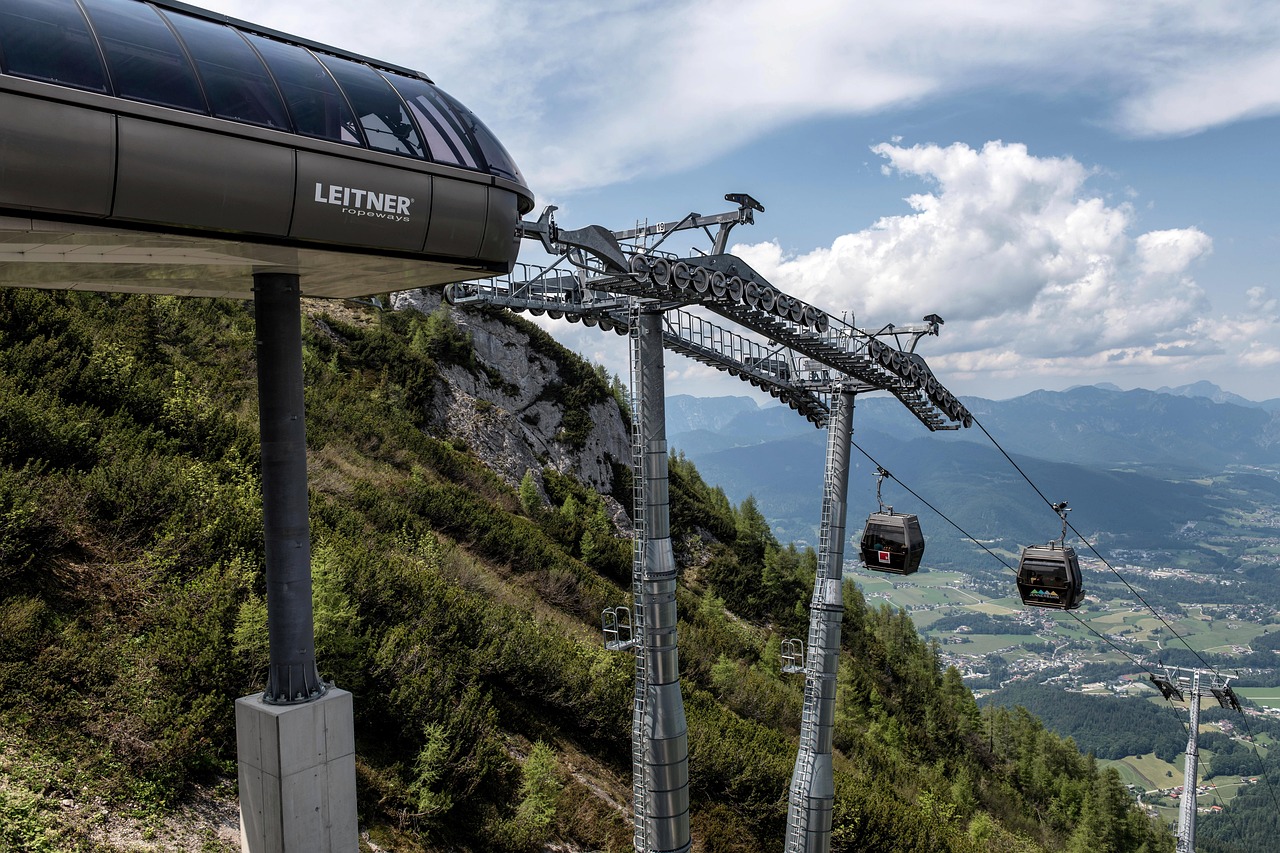 Gondelbahn in den Alpen, Ausflugstipp Karrenbahn Dornbirn